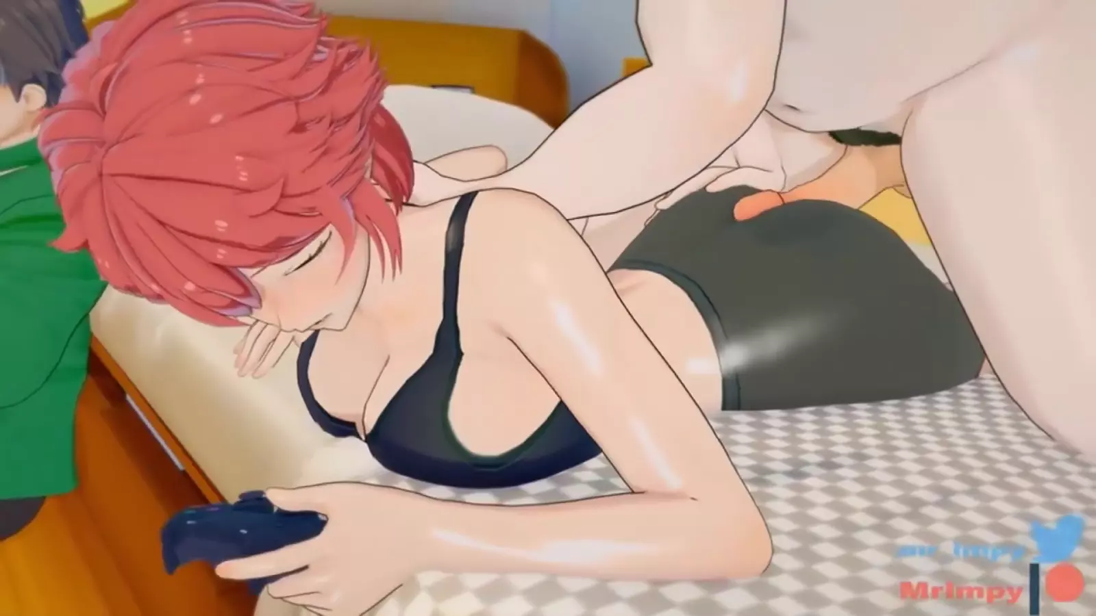 Gorgeous anime girl todd licking her pastel redsal tomcat